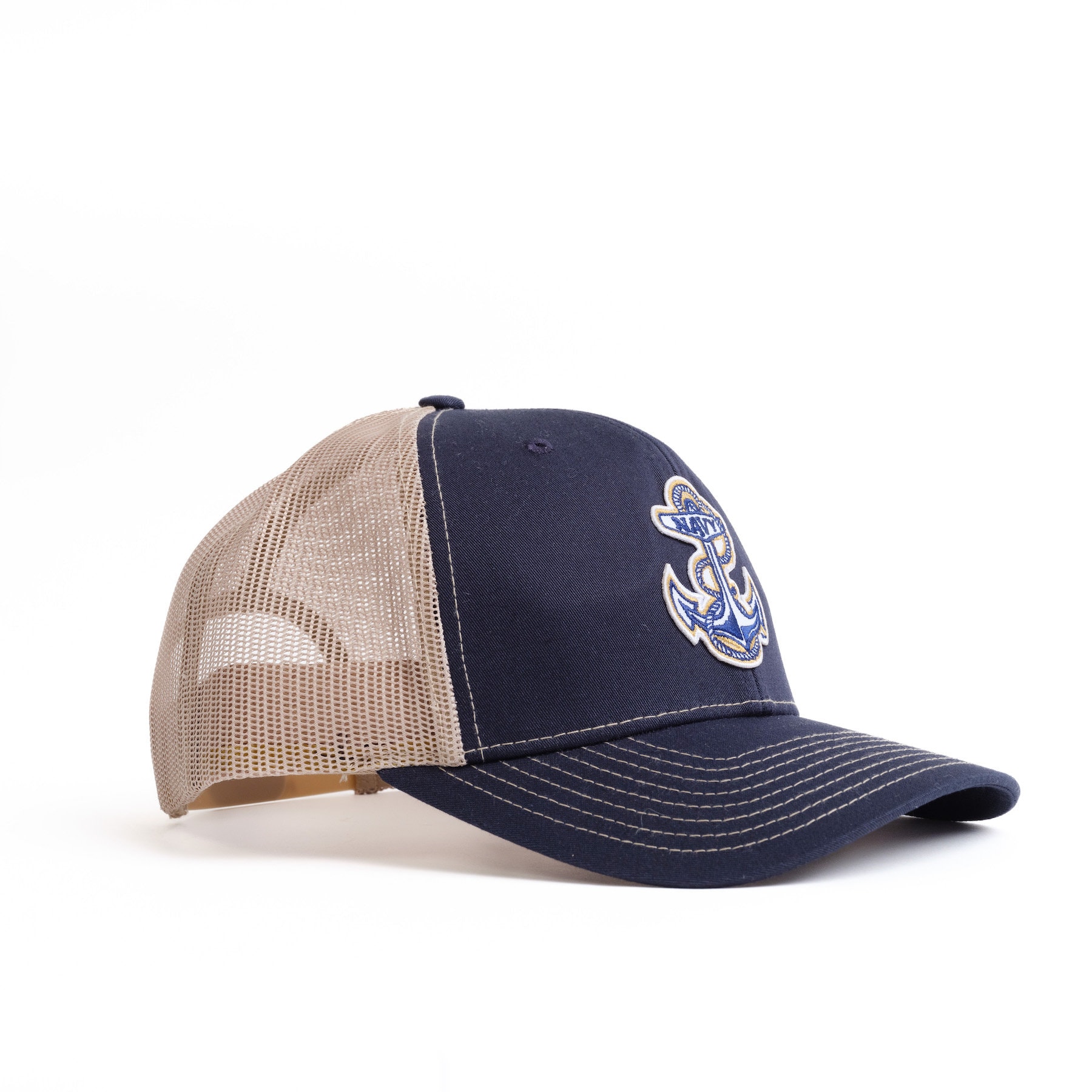 ⭐️NEW AN Navy Trucker⭐️ Bogey Bros Golf Co | Funny Golf Hats | Bogeyman Navy/White  main image 3