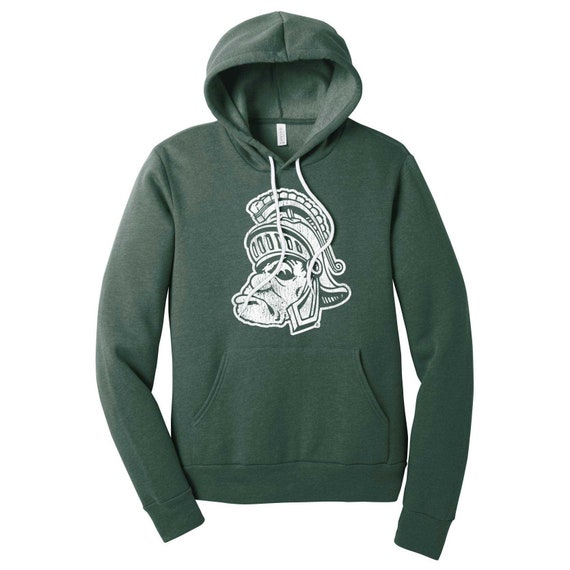 Msu Sweatshirt Michigan State Spartans Hoodie Gruff Sparty Etsy Msu Sweatshirt Michigan State Spartans Hoodie Gruff Sparty Etsy