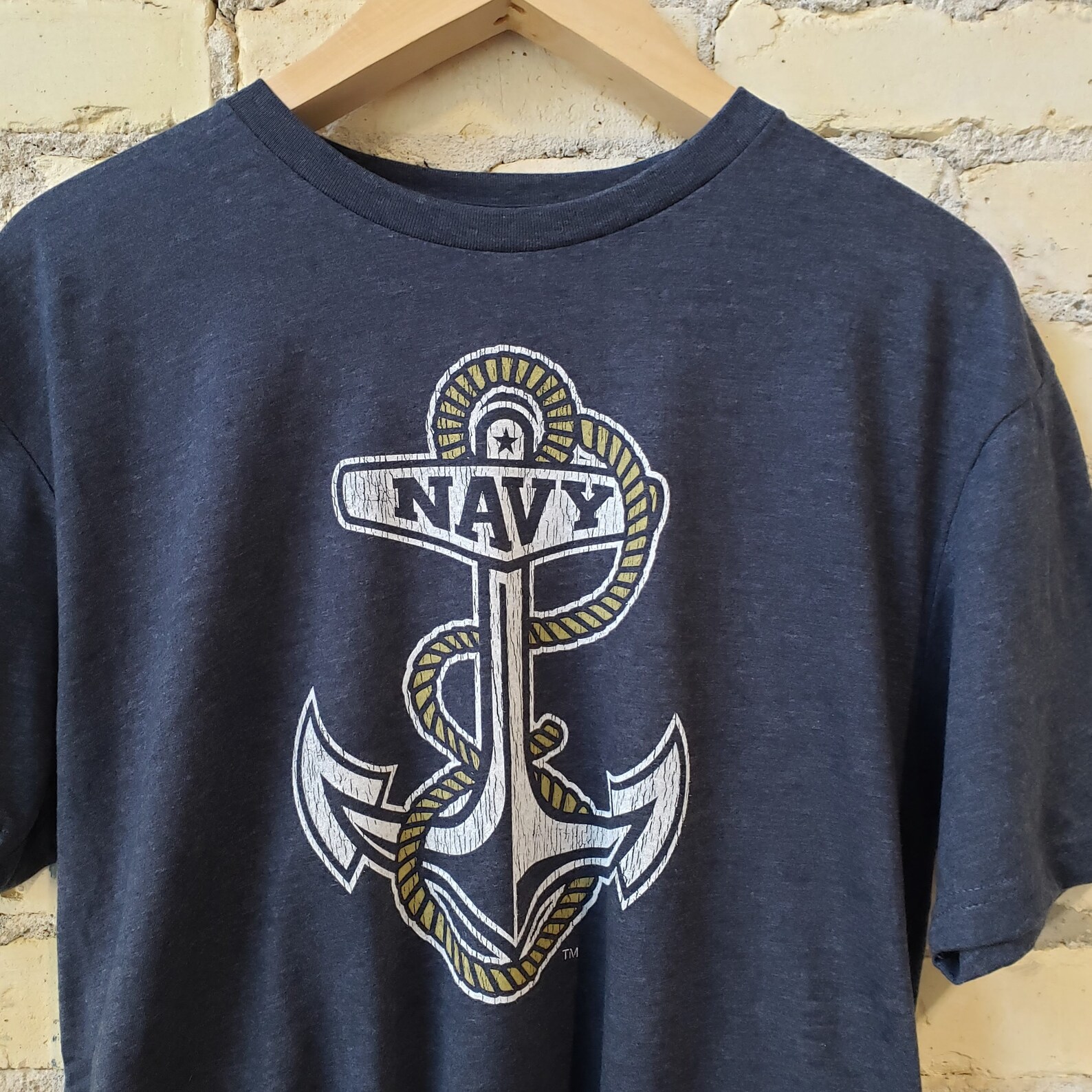 Navy Shirt US Naval Academy Anchor Logo Premium T-shirt Navy | Etsy
