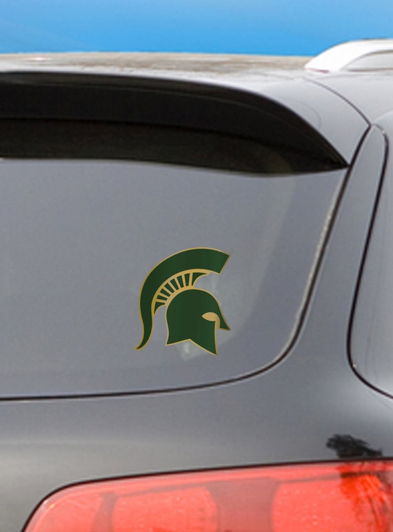 New MSU Michigan State Spartan  Vinyl  Car Decal Window Pick The Size & Color