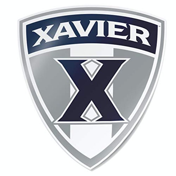 Xavier University Musketeers University Shield Logo Car Decal - Etsy Norway
