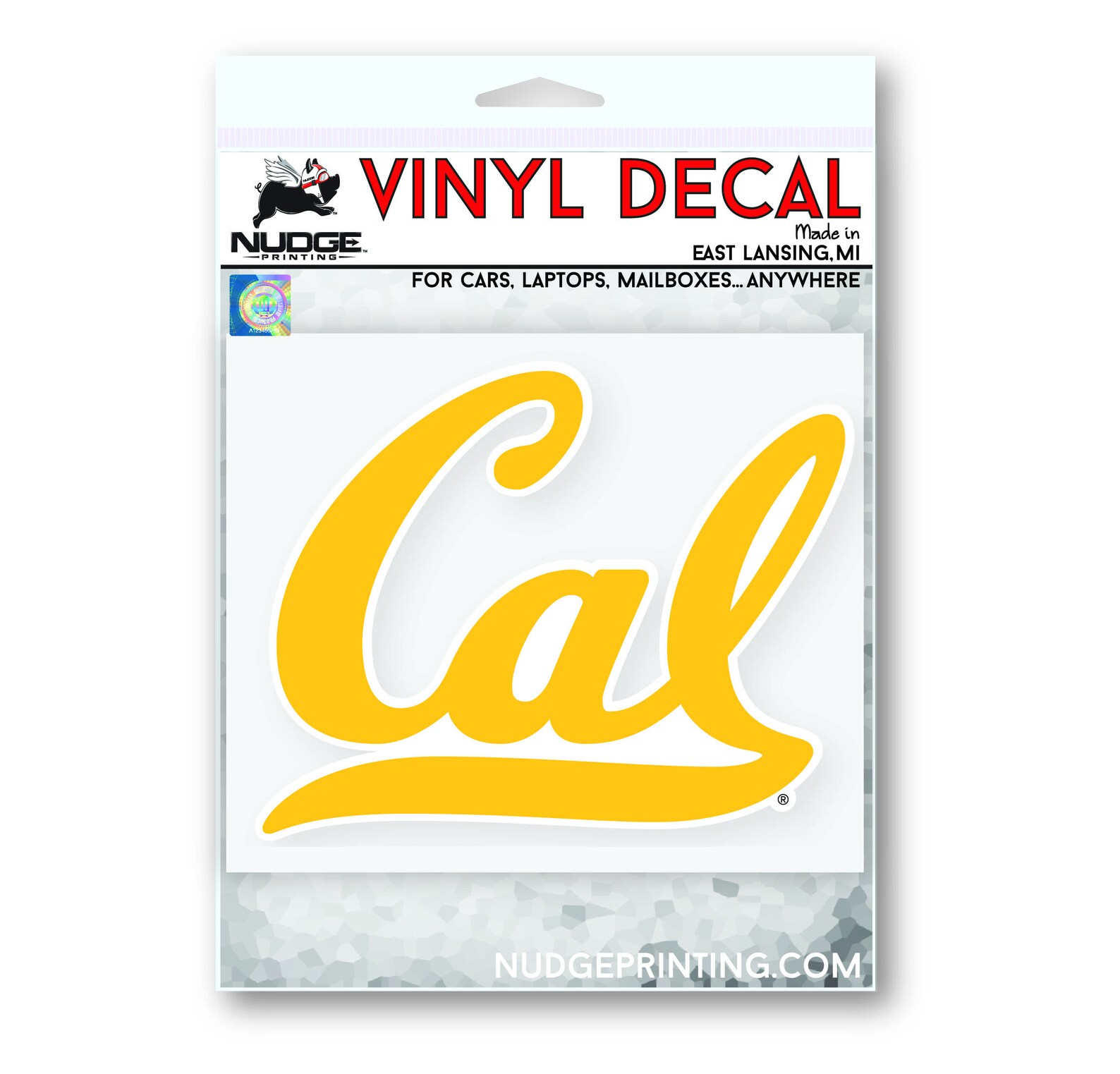 Script California Bears University of California-berkeley Golden Bears Script Cal Car Decal ...
