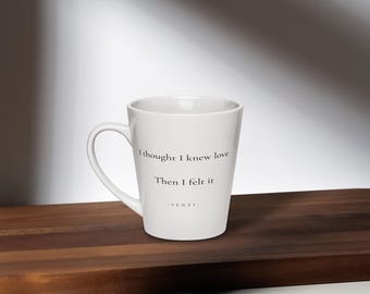 SENTI — Poi l'ho sentito / Tazza da latte 350 ml / Tazza con citazione / Regalo significativo / SENTITO L'ESTATE '26