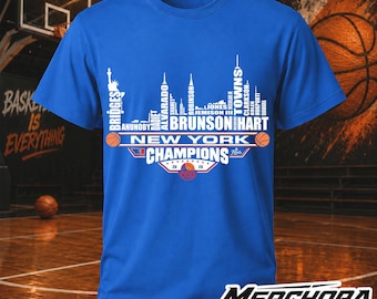 New York Basketball Champions 2026, New York City Skyline Shirt