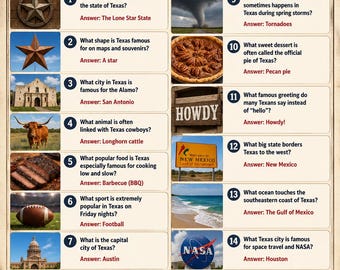 Die große Texas-Trivia-Challenge