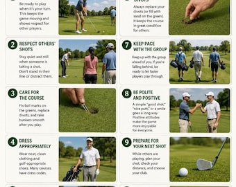 Golf-Etikette für Anfänger