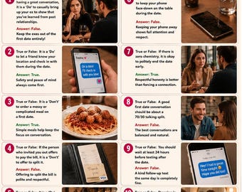 Die Do’s and Don’ts Challenge für das erste Date