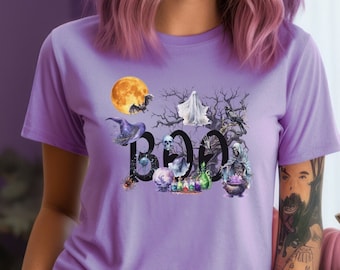 Halloween Boo Shirts for Friends Cousins Women Men Little Girls Boys Babies Toddlers Youth Adult Ladies Gift Trick-or-Treat T-shirts Tees