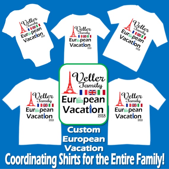 More Than Just Souvenirs Custom T-shirts for Family Vacations