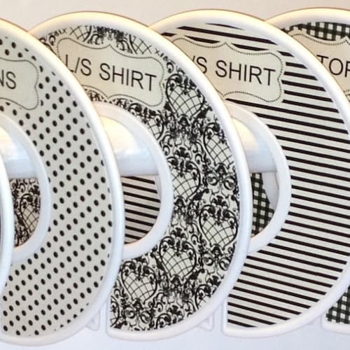 Adult Closet Dividers Clothes Organizers in Shabby Elegance Etsy