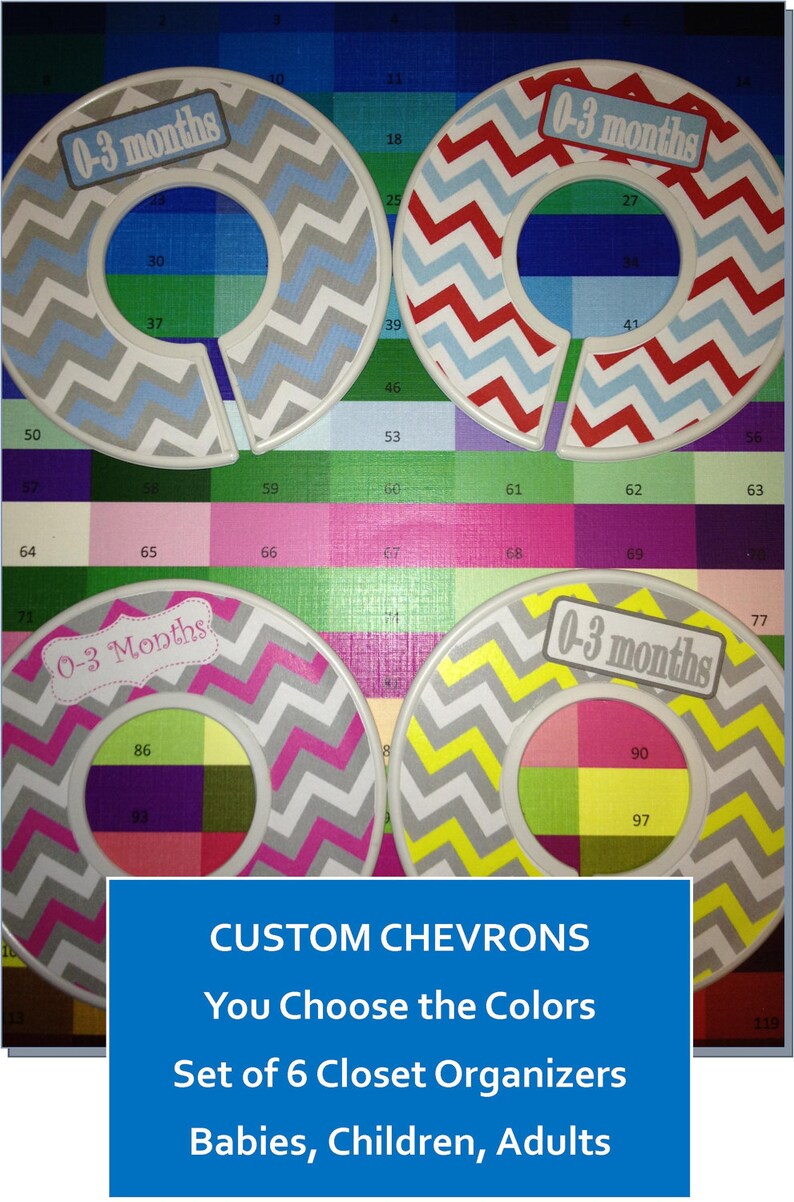 5 Baby Closet Dividers Organizers Baby Infant Boy Girl Etsy