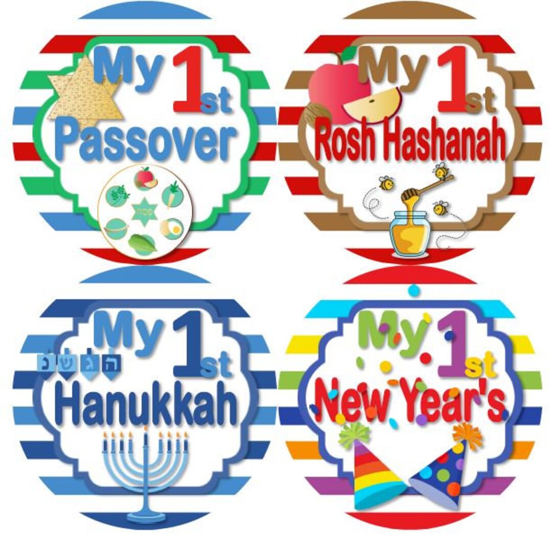 12 Pack: Rosh Hashanah Holiday Stickers by Recollections™