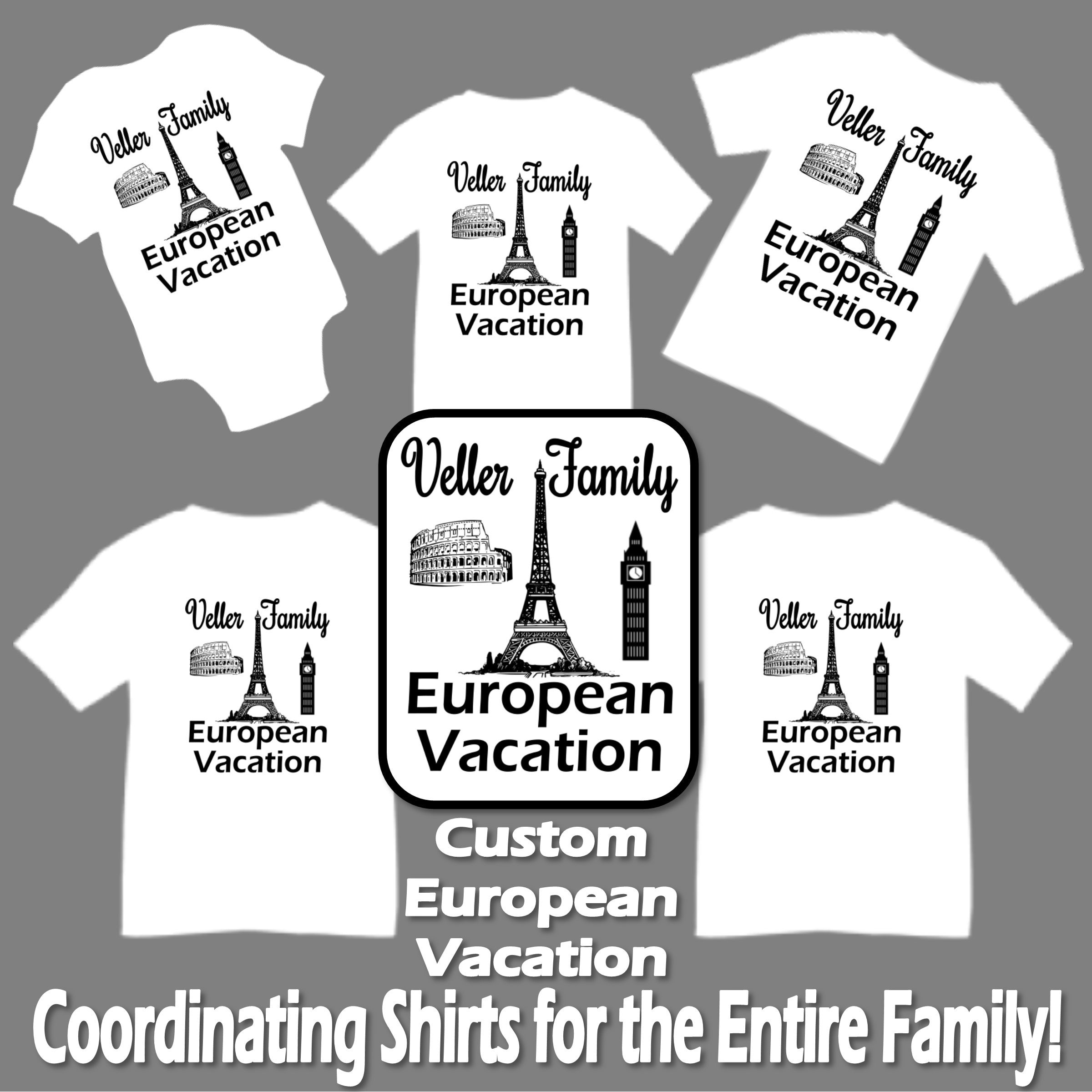 Custom Family Vacation T-shirts Shirt Baby