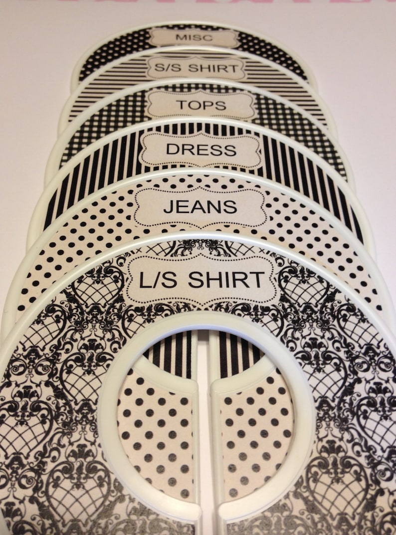Adult Closet Dividers Clothes Organizers in Shabby Elegance Etsy