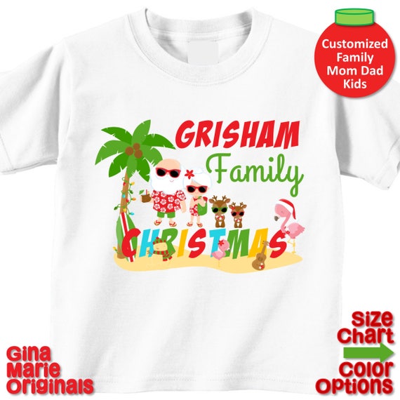 Personalized Boys or Girls TROPICAL FISH Ocean Beach Name or Birthday T Shirt