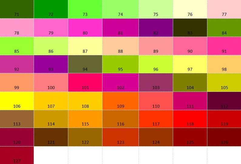 Closet Dividers in Your Choice of Colors and Labels! CD878 Solids for ...