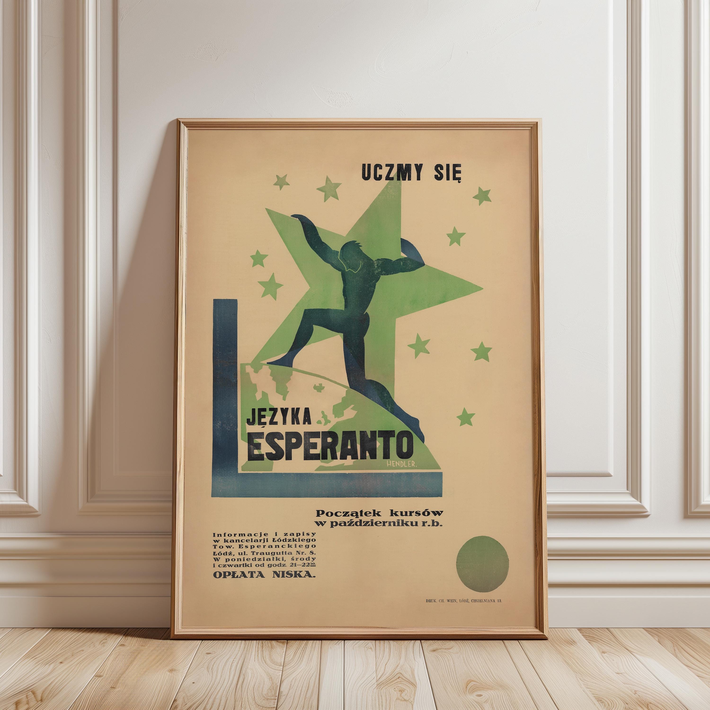 Esperanto Poster - Etsy