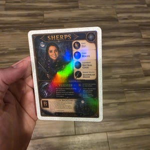 Custom RPG Character Relic Cards afbeelding 8