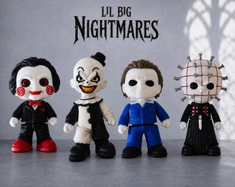 Lil Big Nightmares - Custom Oversized Articulated Horror Figures - Choose Your Character