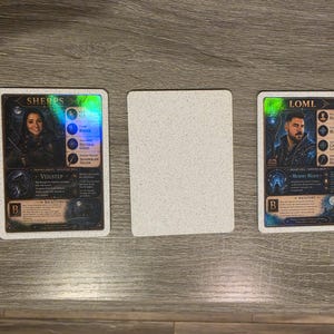 Custom RPG Character Relic Cards afbeelding 3