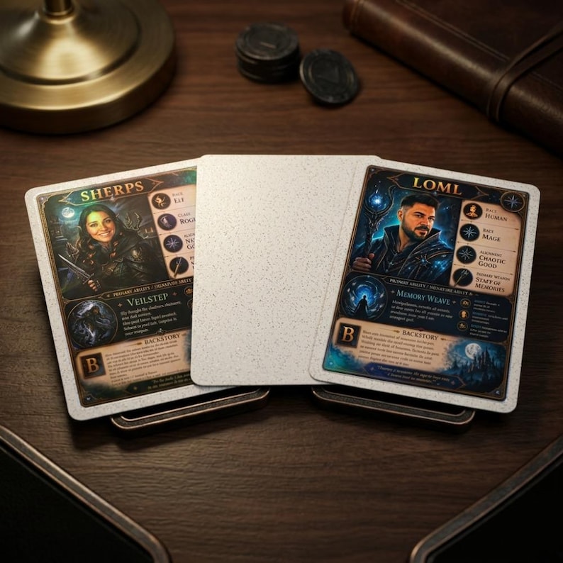 Custom RPG Character Relic Cards afbeelding 7