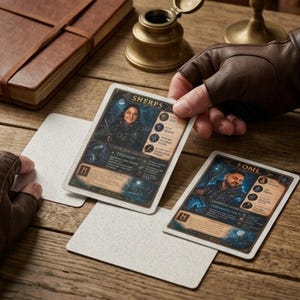 Custom RPG Character Relic Cards afbeelding 5