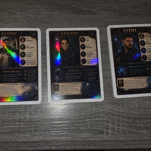 Custom RPG Character Relic Cards afbeelding 4