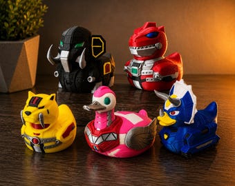 Mighty Zord Ducky: fysieke print