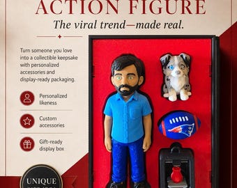 Remember Those Viral Action Figures? Get Your Own Custom 3D Printed Version