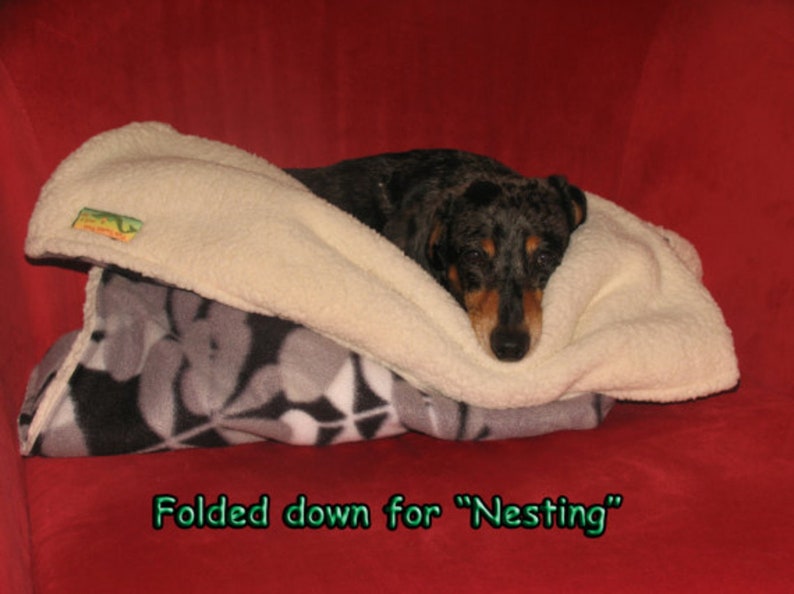 Cat Cave Dog Sleep Sack Dog Burrow Sack Dog Sleep Bag Cat Bed Dog Burrow Bag Dog Sleeping Bag Dog Bed Cat Blanket Dog Blanket