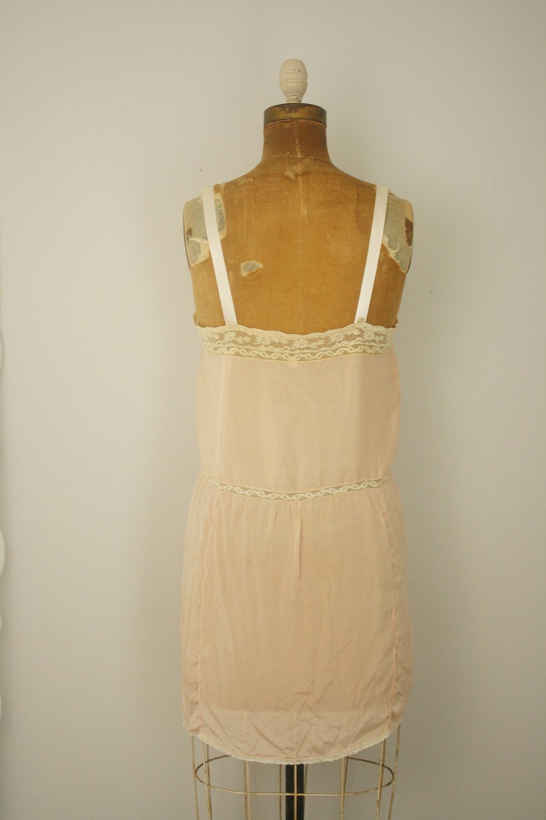 vintage 20s flapper lingerie 1920s silk step in