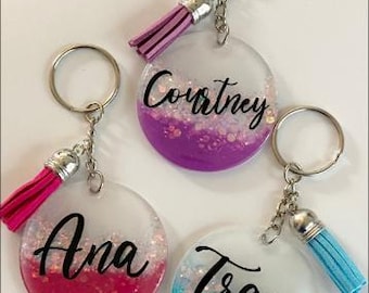 Personalized named keychain