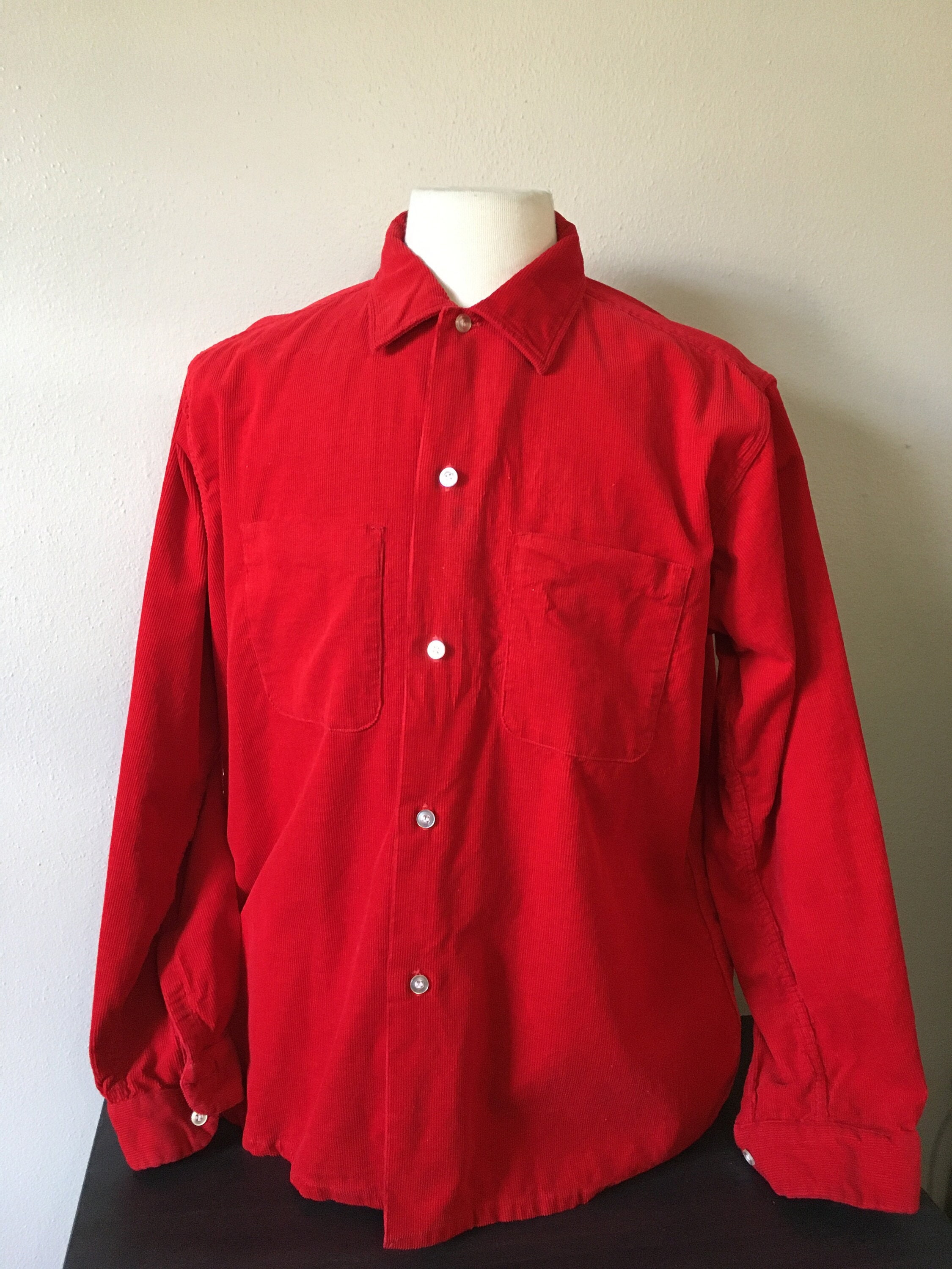 Vintage 1950s Mens Penneys Towncraft Oxford Shirt Rockabilly Vintage 1950s Mens Penneys Towncraft Oxford Shirt Rockabilly