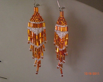 Chandelier beaded earrings