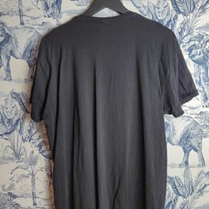 Vintage Star Wars Mandalorian Grogu T-Shirt Size L, Y2K Style Gray Graphic Tee, 2000s Pop Culture Collector Shirt, Retro Sci-Fi Unisex Top image 5