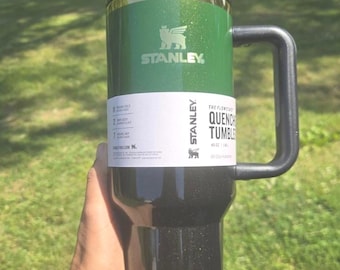 Stanley 40oz Quencher Tumbler | Forest Green Insulated Travel Mug with Handle, Straw