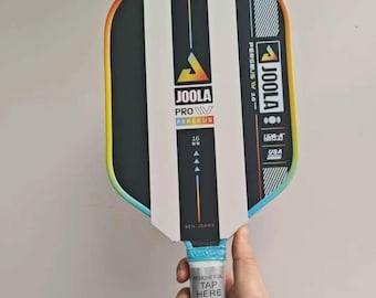 Pala de pickleball JOOLA Perseus Pro IV de 16 mm, modelo Summer Daze, de fibra de carbono, aprobada por la USAPA.