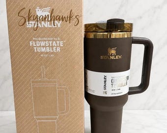 Stanley Chocolate Gold Quencher 40oz Tumbler Flowstate H2.0 Factory Sealed
