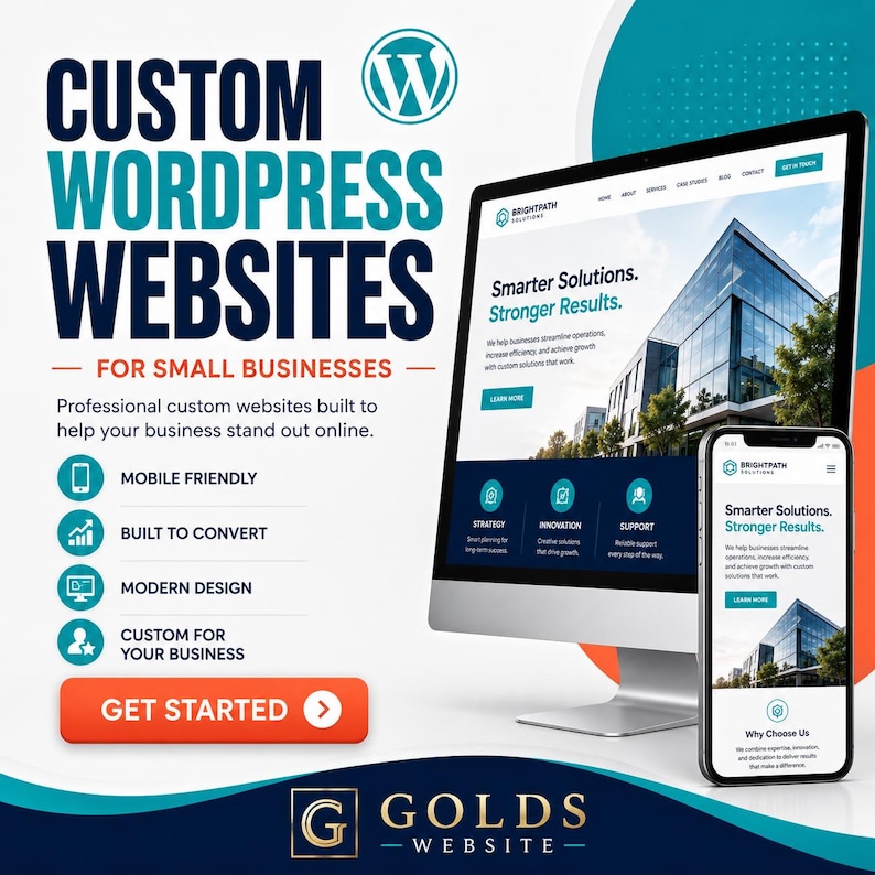 Premium WordPress Website Design, 15 Page Business Website Package, Custom Website Build for Growing Brands image 1