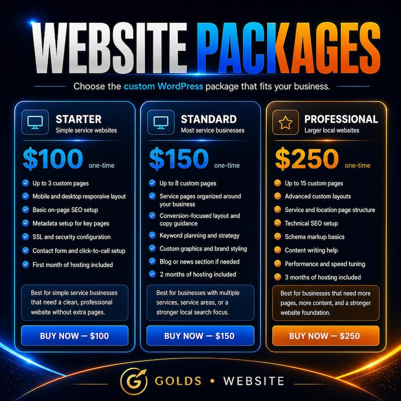 Professional WordPress Website Package, 15 Page Custom Web Design, Premium Website for Small Business Services imagen 2