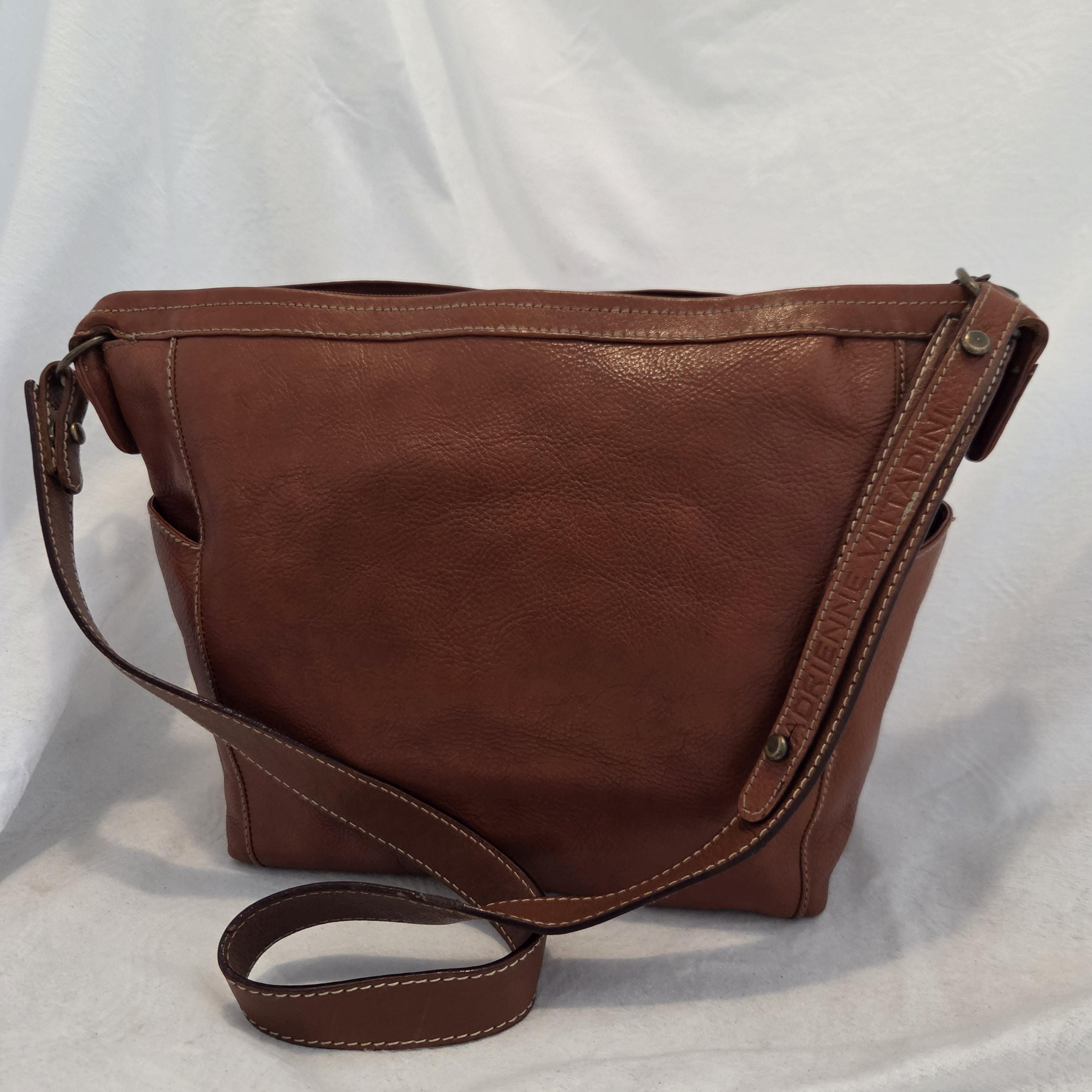 2000s Vintage Leather Bag - Etsy