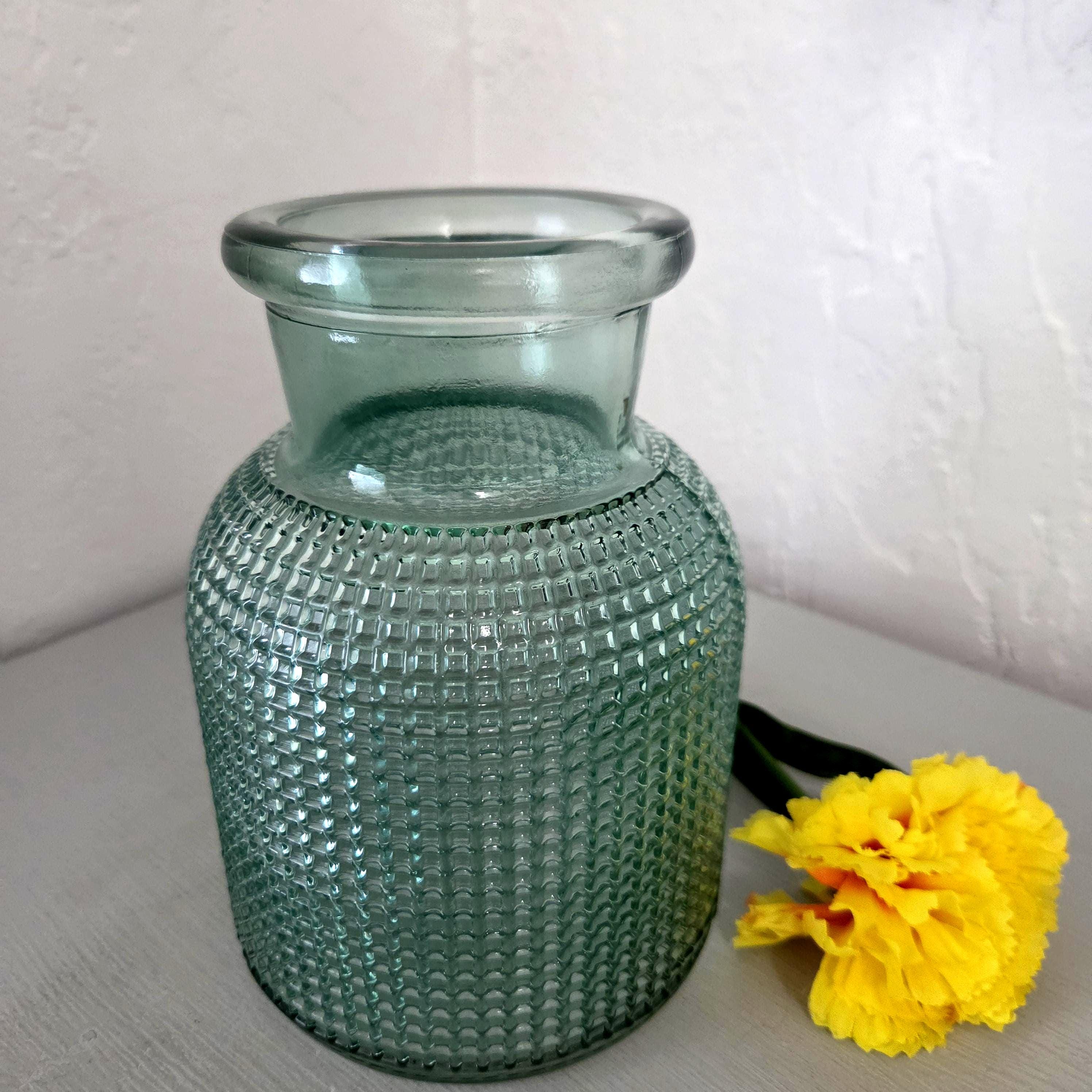 Mid Century German Glass Vase - Etsy