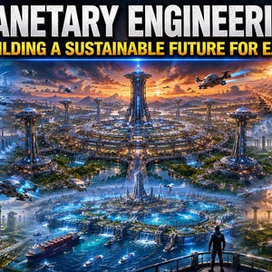 Planetary Engineering Megaprojects Vol.1 | 10 Futuristic Sci-Fi Wallpapers | Climate Engineering, Megastructures, Space Age Civilization