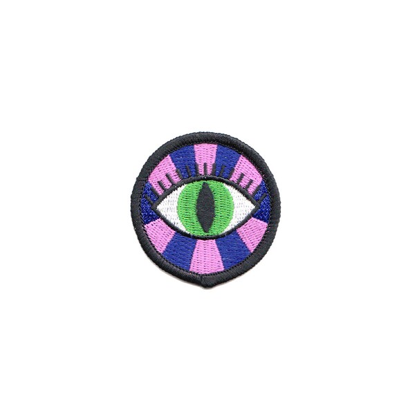 EYE PATCH iron on badge