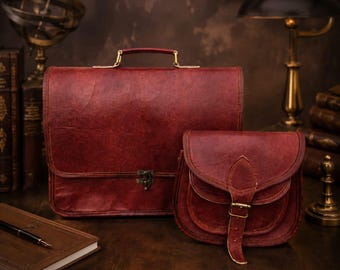 Borsa a tracolla in pelle fatta a mano, borsa a tracolla vintage, borsa a spalla in vera pelle, borsa a mano rustica boho, borsa a tracolla marrone, regalo per donna.
