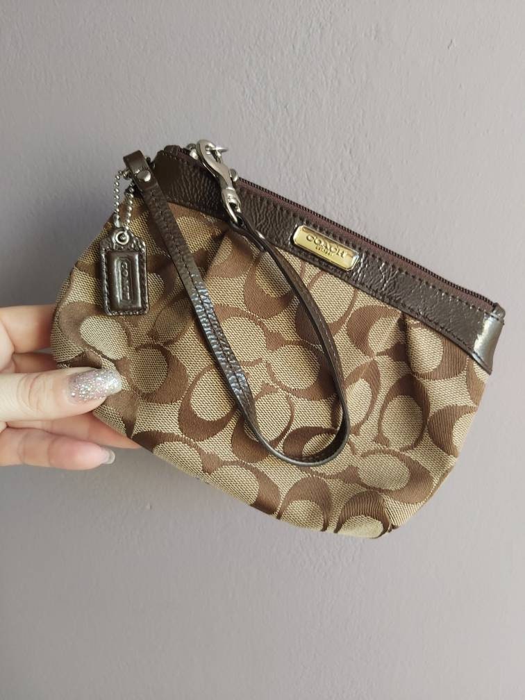 Coach Coin Purse - Etsy Coach Coin Purse - Etsy