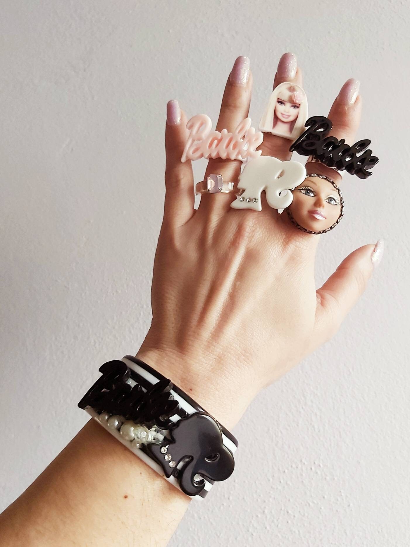 Barbie head ring hotsell
