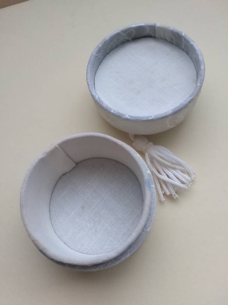 trinketbox original wedding band Greece made in Greece ring holder SALE Wedding Ring Box ring box enamel