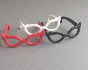 Cat Eye Glasses for Dolls Monster Zombie Vampire MH EAH 3 pairs fashion doll accessories doll glasses, Greece