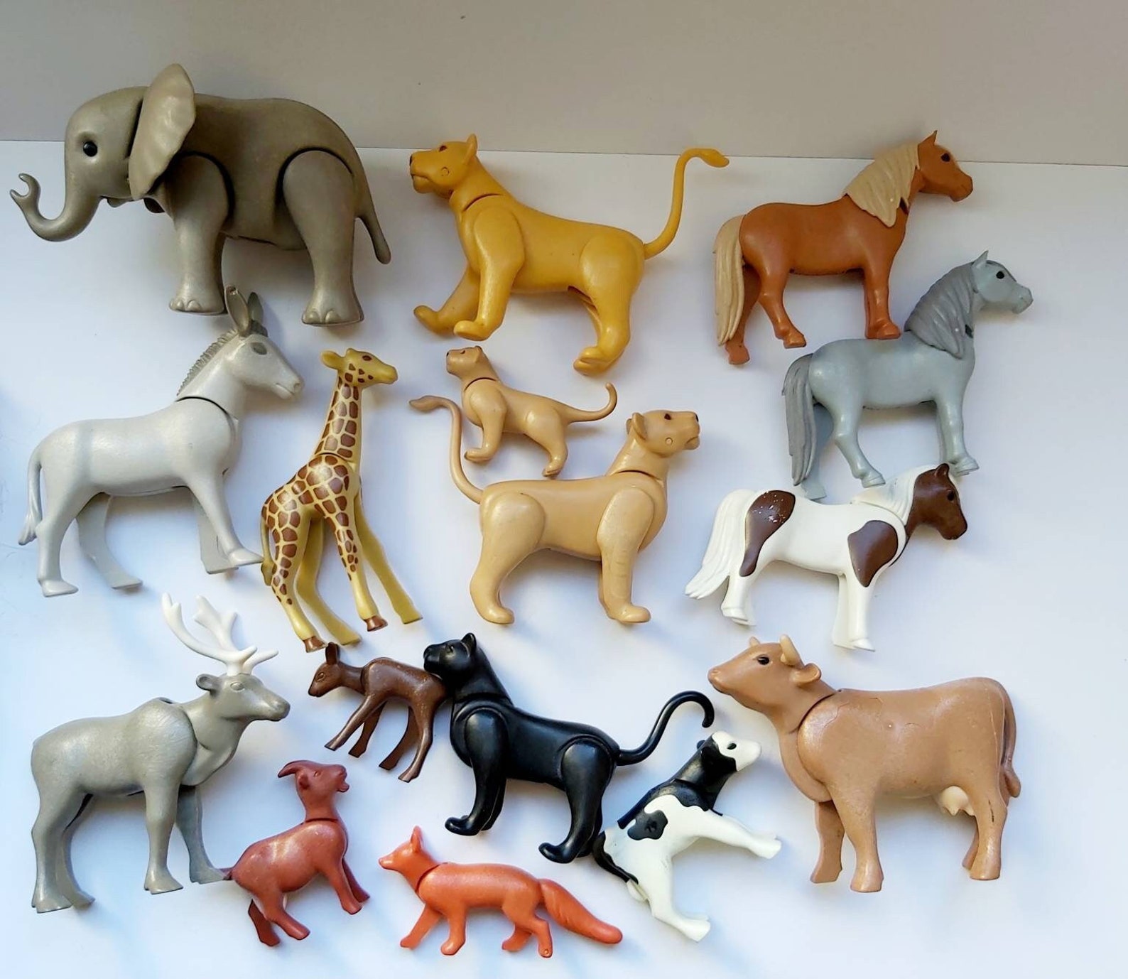 Playmobil Geobra Replacement Animals Choose Pony Fox Mule Etsy